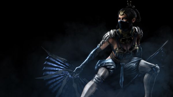 Mortal Kombat X,Kitana,tma,Snímek obrazovky,počítač tapeta