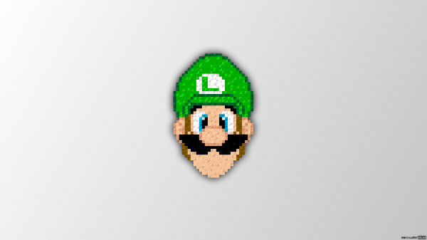 pixel art,Super Mario,Luigi,Trixel,pixels,Computerspellen