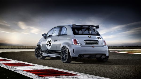 coche,vehículo,2013,Mini,Fiat 500,Abarth