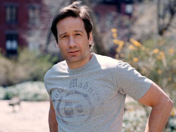 David Duchovny,áo sơ mi,Đàn ông,diễn viên,đường phố,Brunette