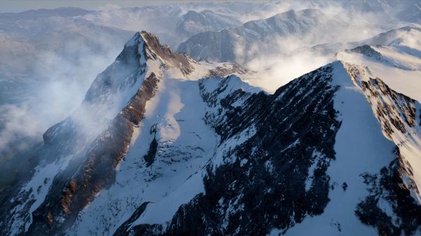 Berge,Schnee