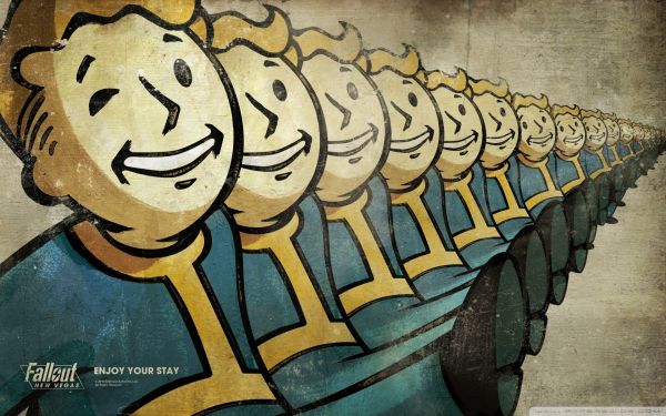 Fallout New Vegas,la pittura,illustrazione,graffiti,arte di strada,murale