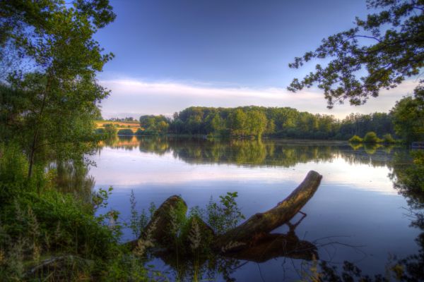 lekki,zachód słońca,niebo,Słońce,kolor,odbicie