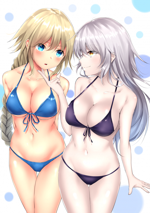 sfondo bianco,bikini,sfaldamento,Fate Apocrifi,Fate Grand'Ordine,Fate Stay Night