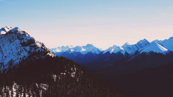 paisaje,nieve,montañas,colina,naturaleza,invierno