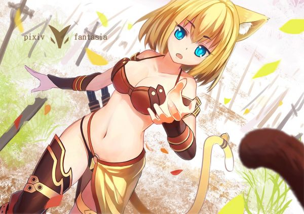 illustrazione,anime,anime girls,cartone animato,mutandine,pixiv Fantasia