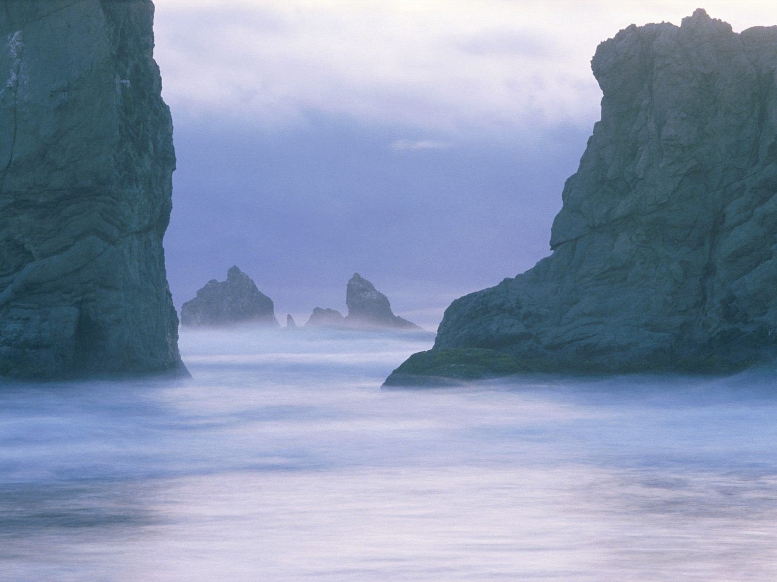 Landschaft, Meer, Bucht, Wasser, Rock, Ufer, Himmel, ruhig, Nebel, Küste, Cliff, Atmosphäre, Felsen, Kap, Bildung, Terrain, Nebel, Ozean, Welle, Tide, Dreizack, Geheimnis, Windwelle, Stapel, Klippe, Vorgebirge, Landspitze, coastal and oceanic landforms