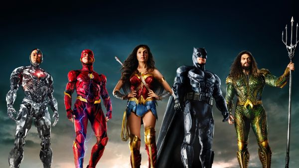 Flash,Wonder Woman,Aquaman,Batman,DC Comics