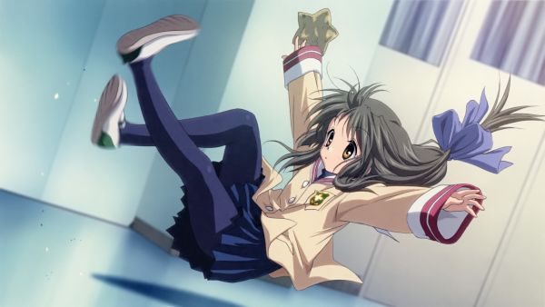 ilustrasi,anime,gadis anime,Clannad,gambar kartun,Ibuki Fuko