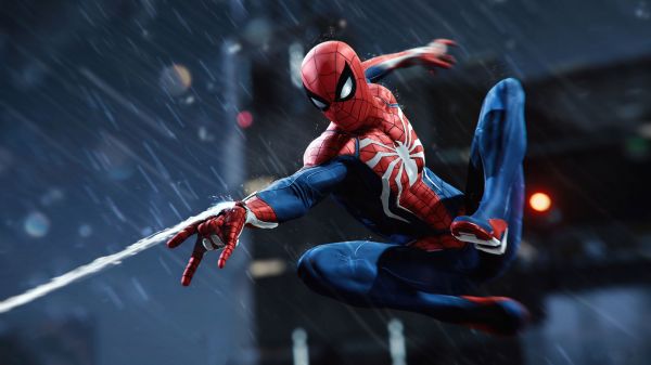 Hombre araña, Comics Marvel, Marvel Cinematic Universe, Spider Man 2018, videojuegos, arte digital