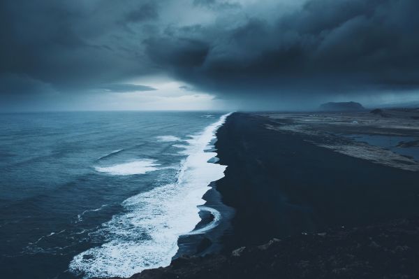 Fotografie,Wolken,Natur,Strand,Uferpromenade,düster