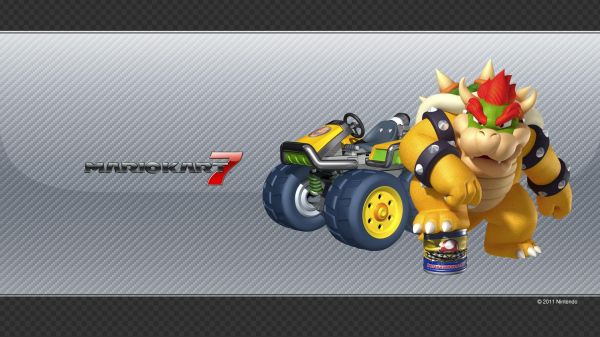 1920x1080 px, Mario Kart, Mario Kart 7, Nintendo, Bowser