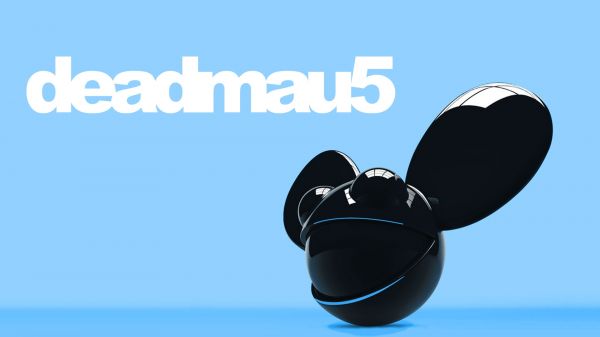 3D, logo, taivas, sininen, tekniikka, Deadmau5