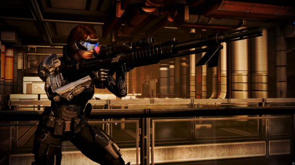 CGI,Rifle de atirador furtivo,videogames,Mass Effect 3