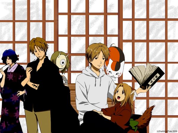 Natsume Yuujinchou, Takashi Natsume, nyanko sensei, Hinoe, Kogitsune Natsume Yuujin Chou, Hiiragi