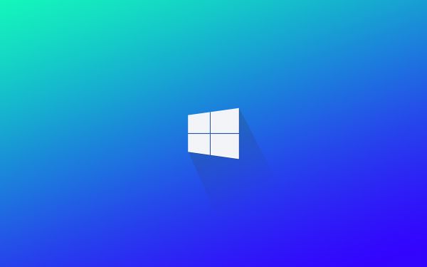 minimalismul,siglă,ferestre 10,windows 11,fundal simplu,gradient