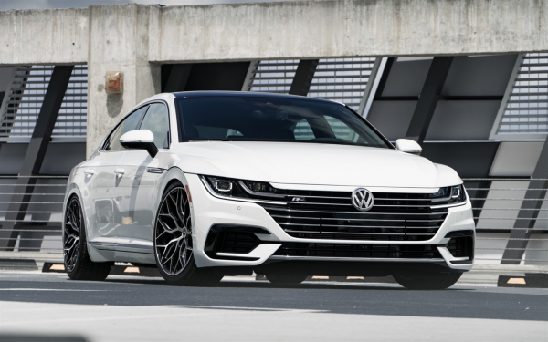 ยานพาหนะ,หน้ารถ,รถ,Volkswagen Arteon,รถสีขาว,ขอบ