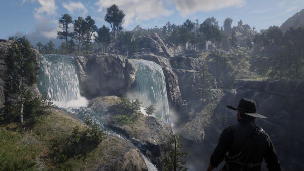 Videospel,Red Dead Redemption 2,Arthur Morgan,John Marston,Video Game Landscape,PC-spel