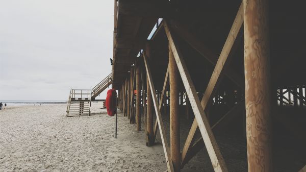 landschap,zee,hout,tempel,zand,strand