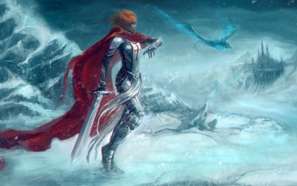 illustration,Art fantastique,World of Warcraft,hiver,arme,épée