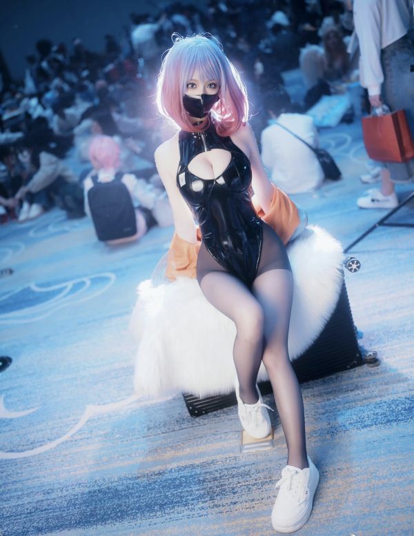 Taoliangazhai,cosplay,Asia,donne,museruole