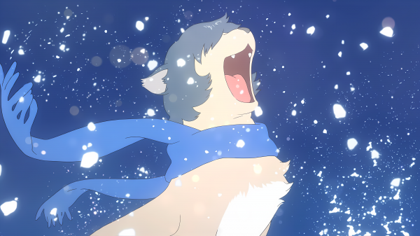 Wolf Children,hó,téli,felskálázott,ember alakú