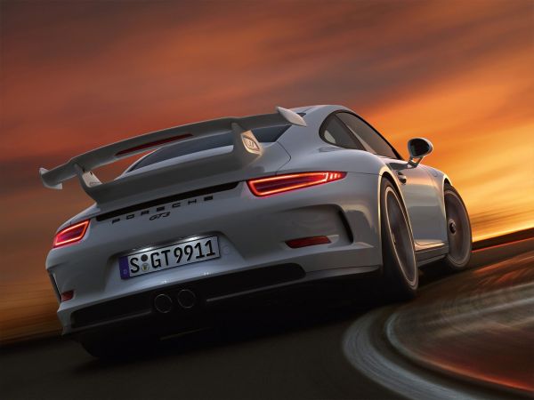 รถ,กลับ,Porsche 911 GT3,อัตโนมัติ,รถ