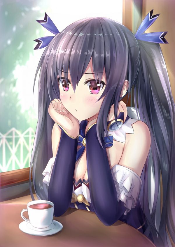 Hyperdimension Neptunia,Hyperdimension Neptunia mk2,Noire Hyperdimension Neptunia,кофе,Morning Coffee,Утро