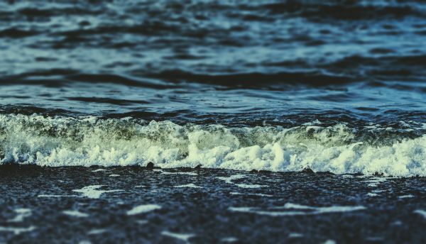 Baltic Sea, beach, landscape, waves