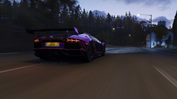 supercar,Forza Horizon 4,in gioco,immagine dello schermo,Forza Horizon,videogiochi