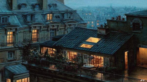 Paris,France,nuit,ville