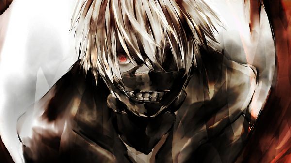 anime, anime pojkar, svart hår, Kaneki Ken, Tokyo Ghoul, 1920x1080 px