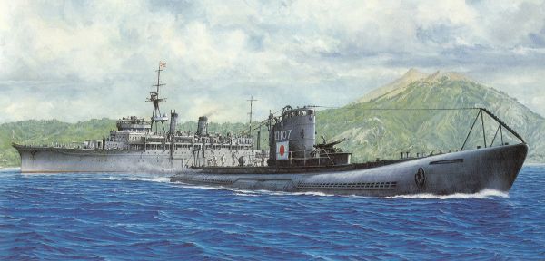 Japan,submarine,ship,vehicle,artwork,military