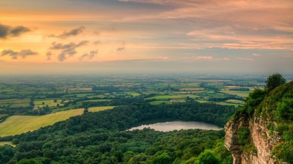 fotografia,środowisko,Natura,las,jezioro,Klif