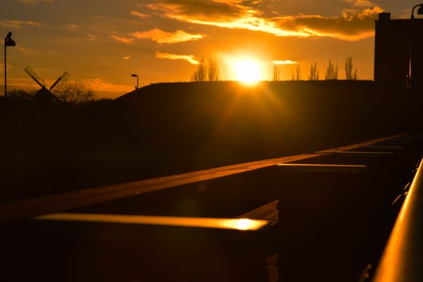 sunlight,sunset,reflection,sky,night,park