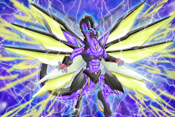 Cyberse Clock Dragon,Yu Gi Oh,Yu Gi Oh VRAINS,Anime,Juegos de Cartas,Obra de arte