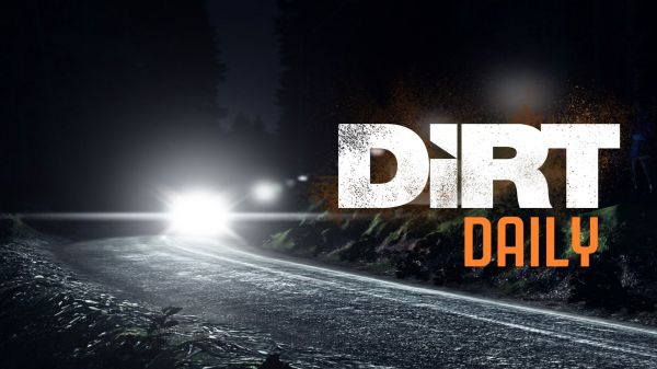 Videospel,DiRT Rally,skärmdump,natt,ljus,mörker