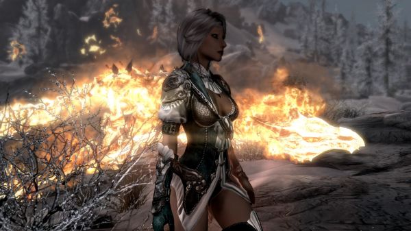 The Elder Scrolls V Skyrim,video hry,Dragonborna