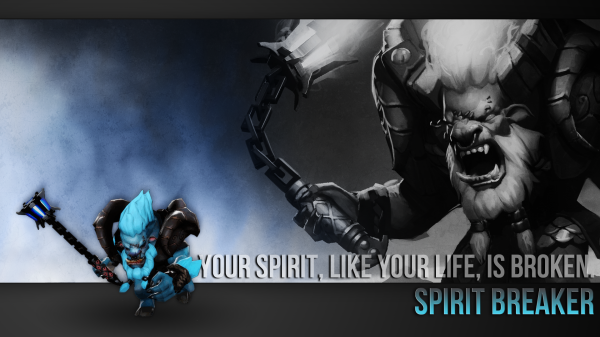 Dota 2,Spirit Breaker,citát,typografie,videohry