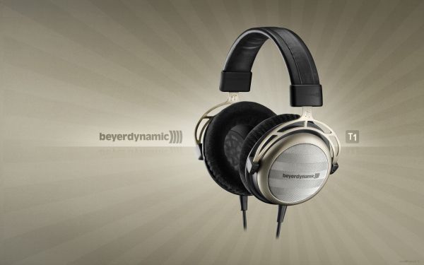 หูฟัง, เทคโนโลยี, เสียง, พื้นหลัง, beyerdynamic, T1