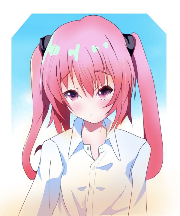 Anime, Filles anime, To Love ru, Nana Asta Deviluke, Twintails, Cheveux roses