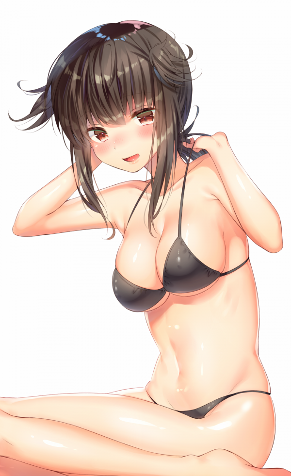 Sự phân chia,Bộ sưu tập Kantai,Bikini,Hatsuzuki KanColle,Hai mảnh áo tắm,Underboob