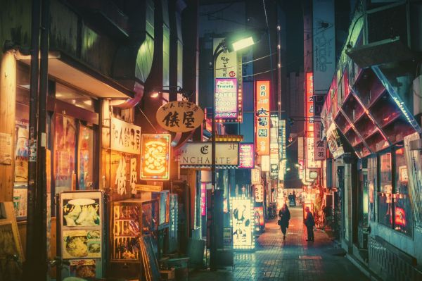 Japan,nacht,neon-,Masashi Wakui