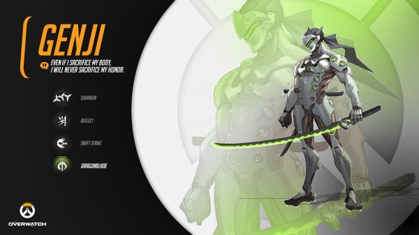 1920x1080 px,Blizzard Entertainment,Genji Overwatch,Overwatch,videogiochi