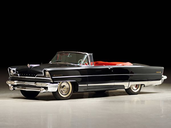 mobil, kendaraan, mobil klasik, convertible, Sedan, 1956 Lincoln