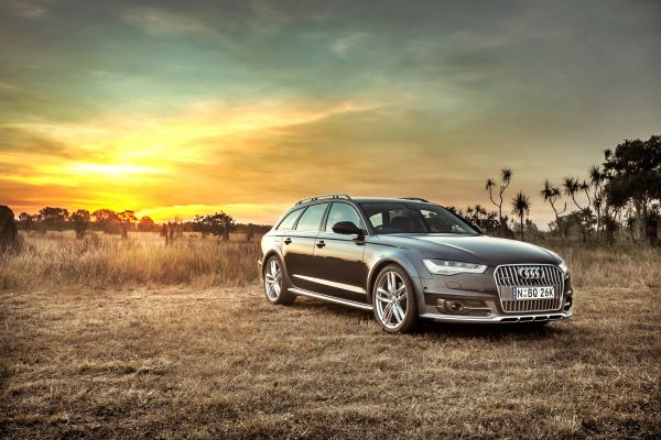 Audi,Yan görünüm,A6,tüm yol,HDR