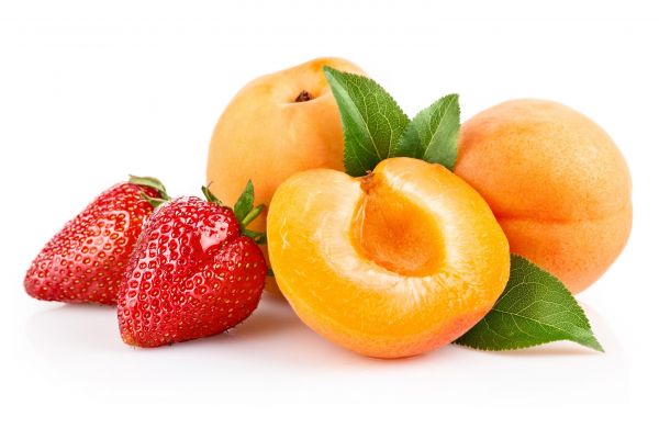 apricot,fruit,strawberry,ripe