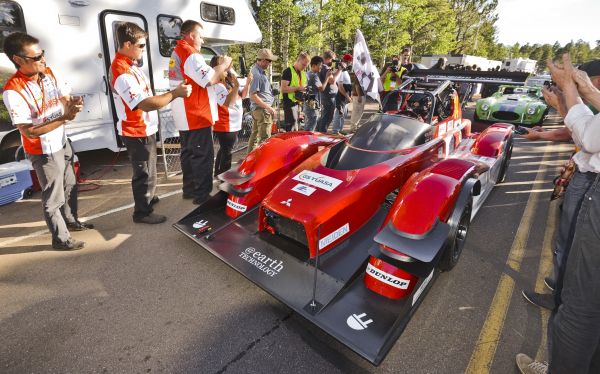 Mitsubishi,2015 r,MiEV Evolution III Szczyt Pikes Peak,Netcarshow,Netcar,Obrazy samochodów