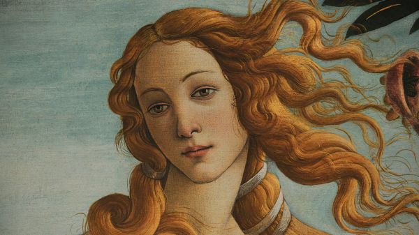 Birth of Venus,Sandro Botticelli,schilderij,olieverf,Renaissance,Afrodite