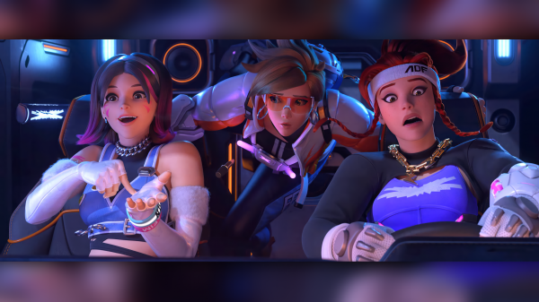 Activision,Blizzard Entertainment,Overwatch,D Va Overwatch,Brigitte Overwatch,Tracer Overwatch